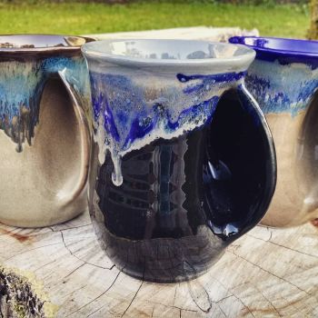 Spry Creek in Corolla NC, Hand warmer mugs by Clay in Motion